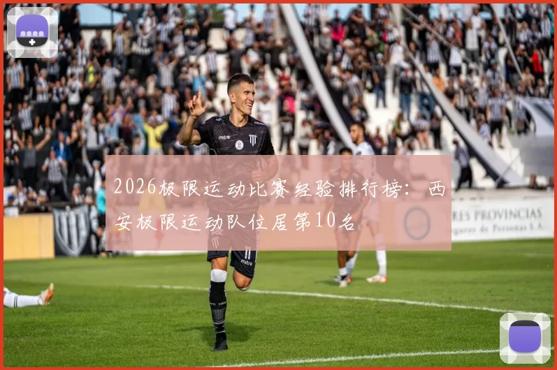 2026极限运动比赛经验排行榜：西安极限运动队位居第10名